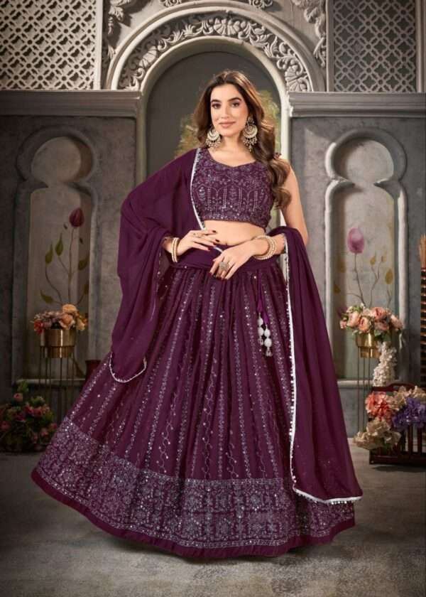 Gujarish  Bridal wear Lehenga Choli Set - Image 3