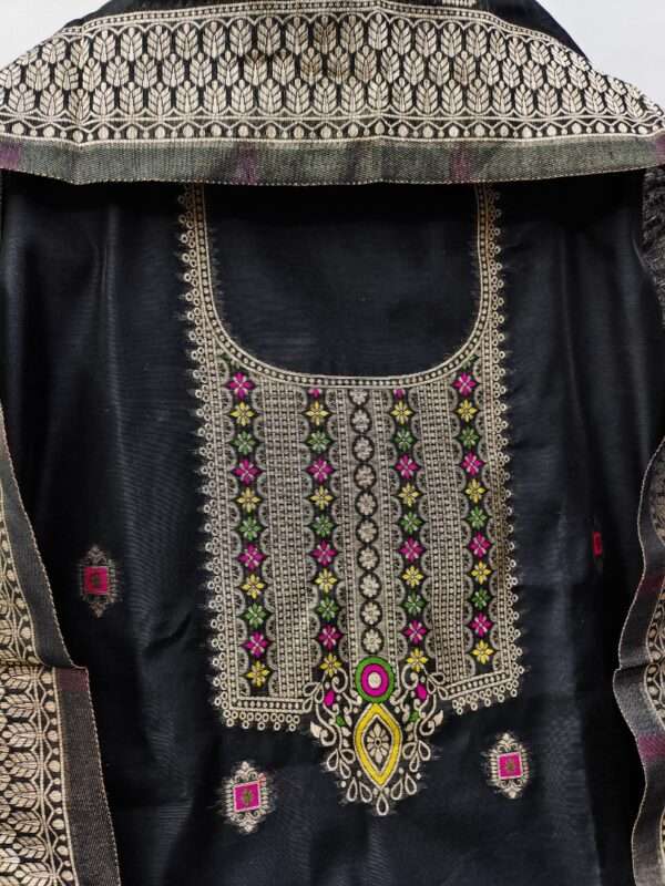 Ahalya Chanderi Salwar Suit V5 - Image 3