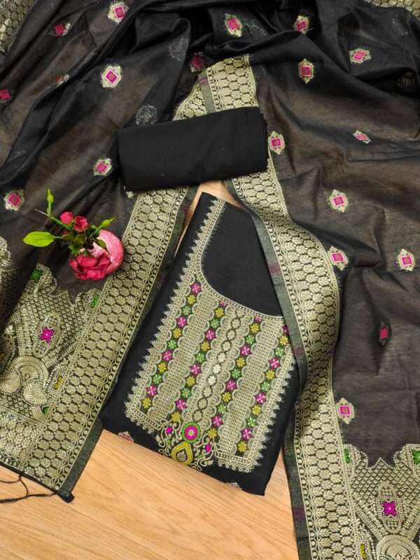 Ahalya Chanderi Salwar Suit V5