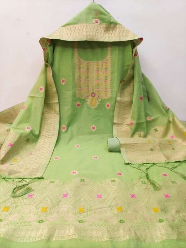 Ahalya Chanderi Salwar Suit V5 - Image 15
