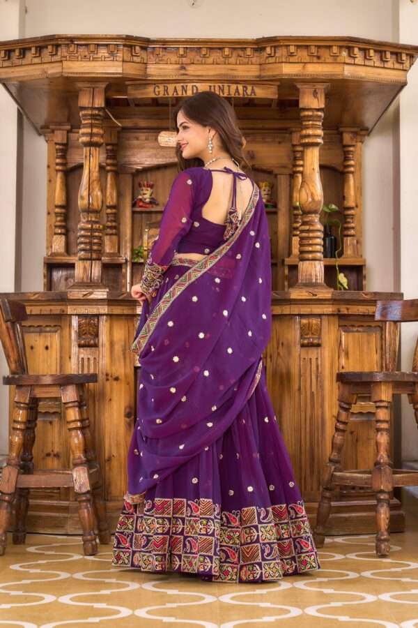 Trendy Navaratri Georgette  Lehenga Choli set - Image 2